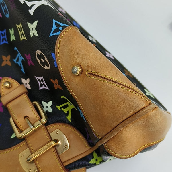 LV × TM CLAUDIA Monogram Coated Canvas Black
