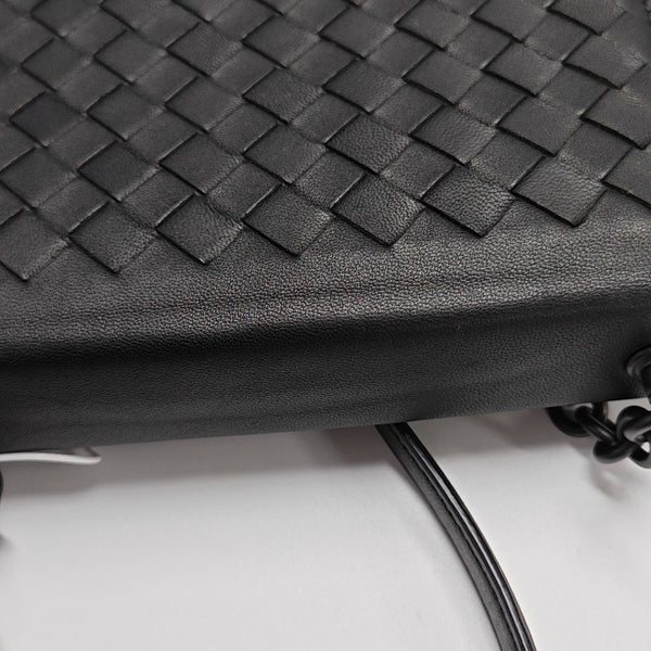 Lambskin Shoulder Bag Black