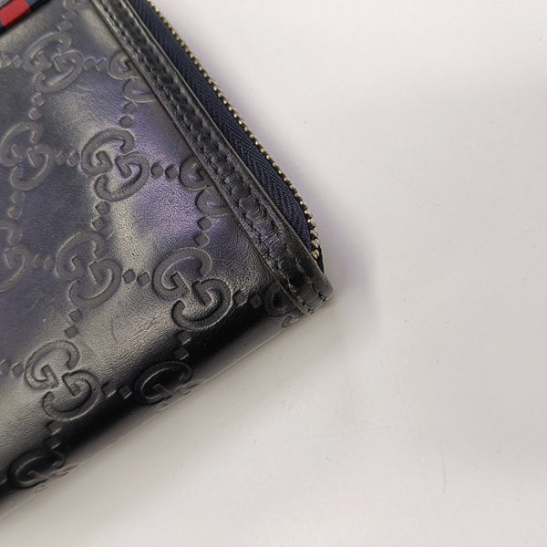 Monogram Calfskin Wallet Black