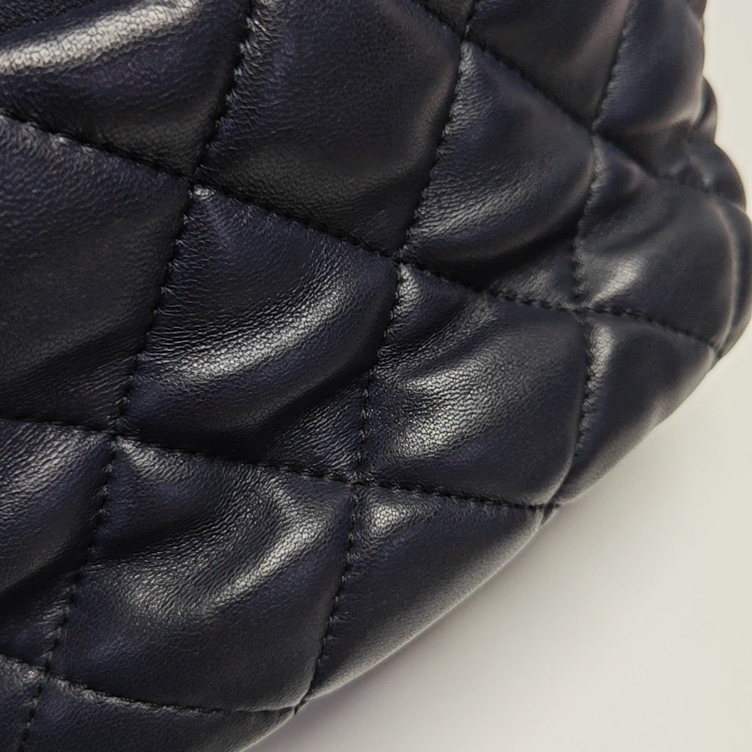 Quilted Lambskin Blue