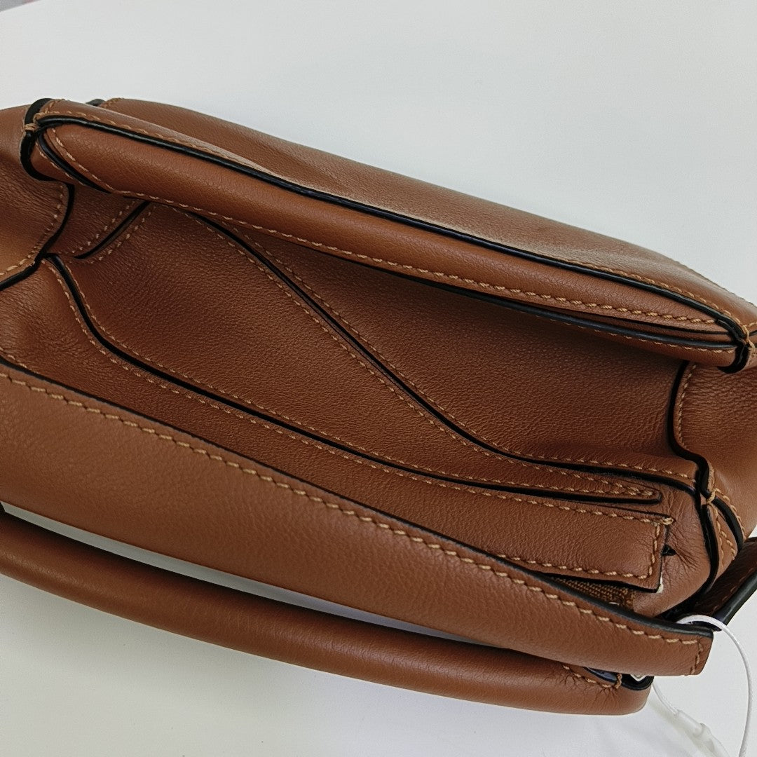 Puzzle Mini Calfskin Brown