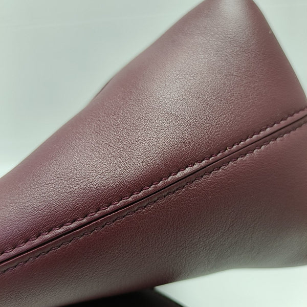 Downtown Small Calfskin Red