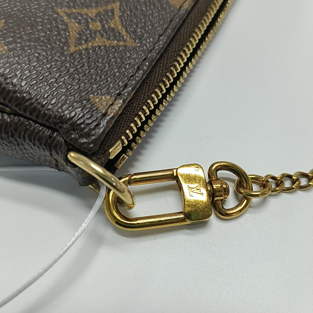 ACCESSOIRES Mini Monogram Coated Canvas Brown