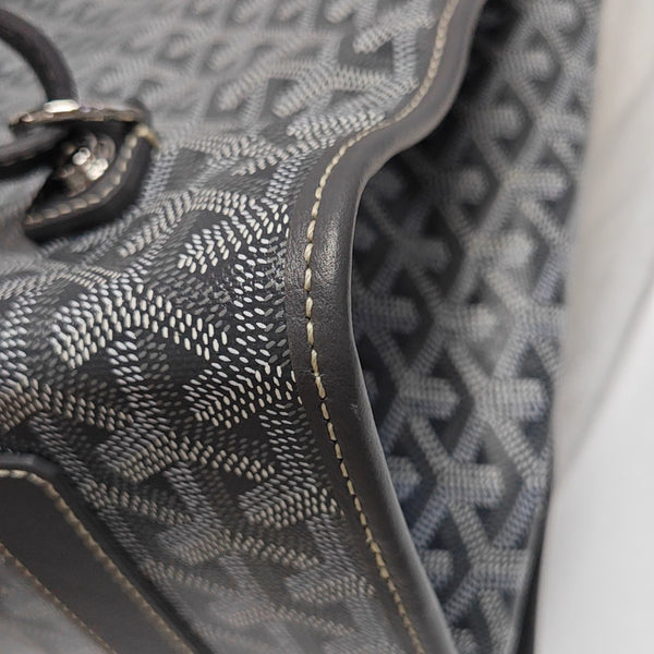 Saint Léger Coated Canvas Gray