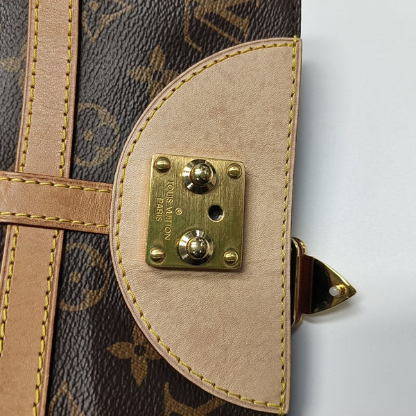 DUFFLE Monogram Coated Canvas Brown