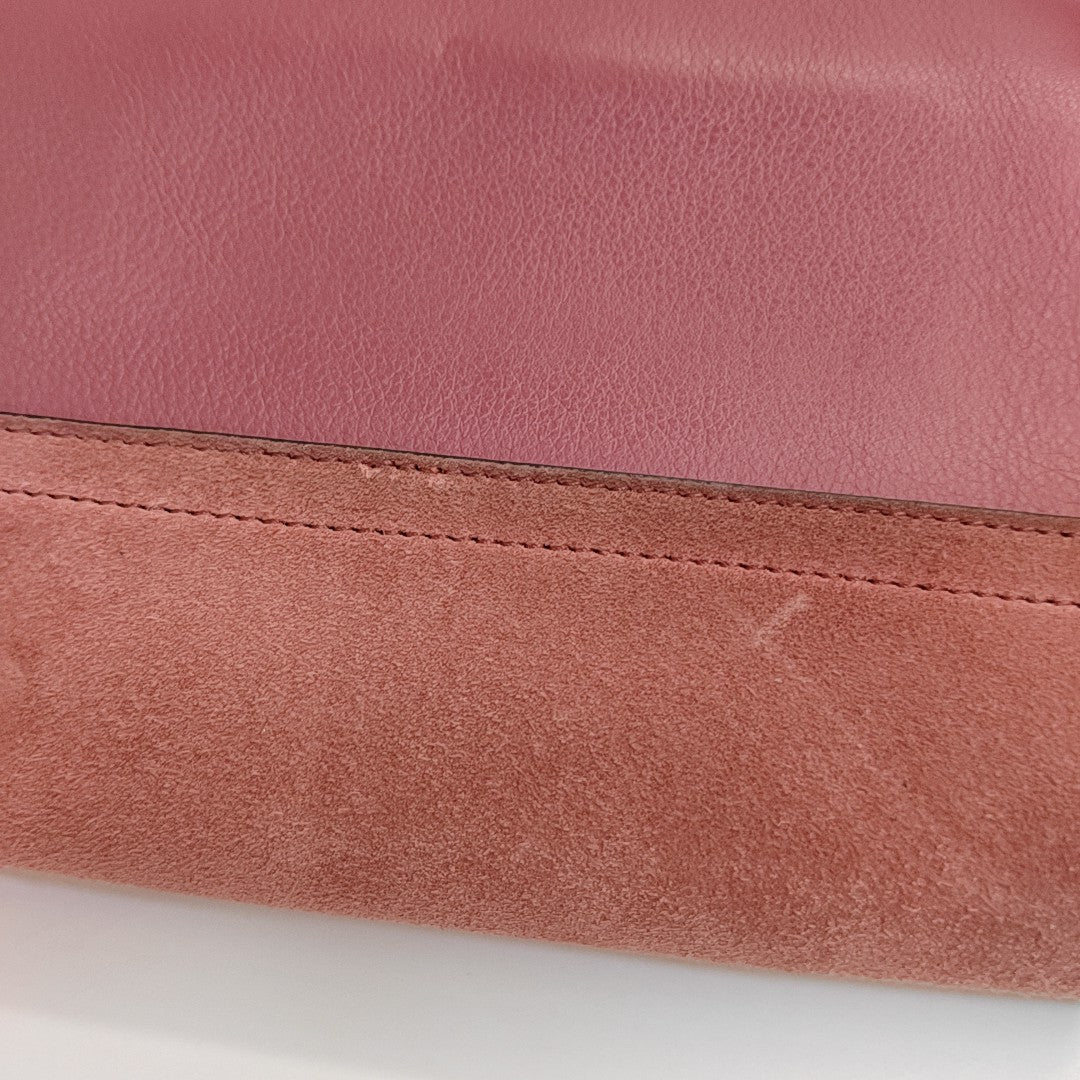 Faye Small Calfskin Red