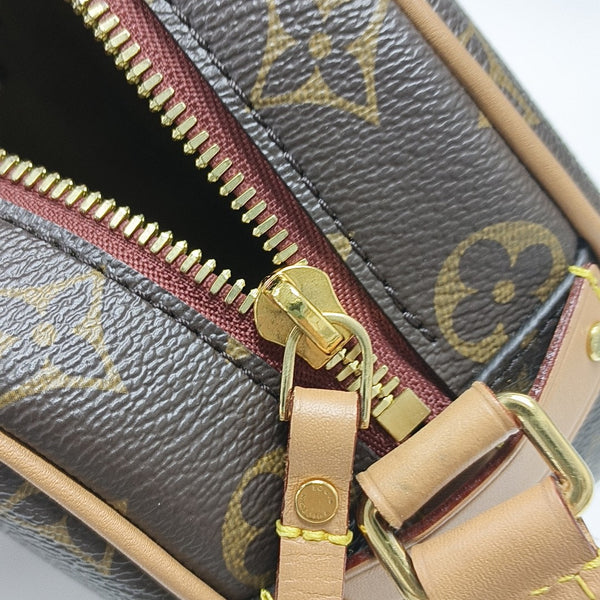 BOITE CHAPEAU PM Monogram Coated Canvas Brown