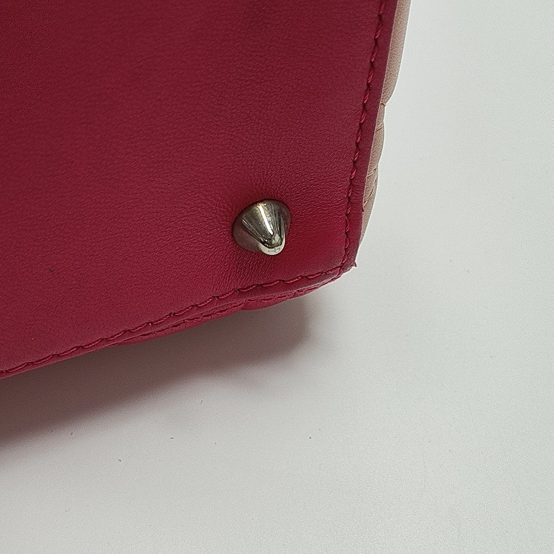 Lady Dior Medium Quilted Lambskin Red