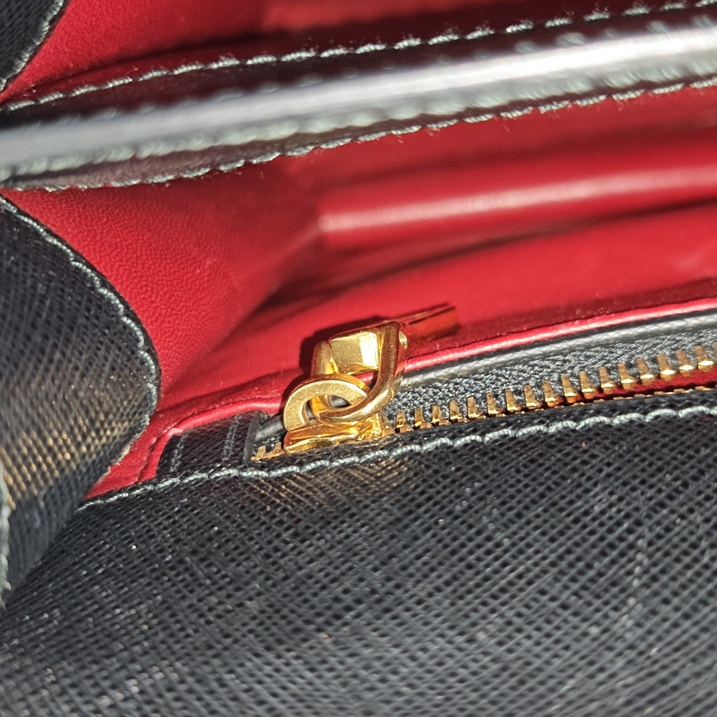 Calfskin Shoulder Bag Black