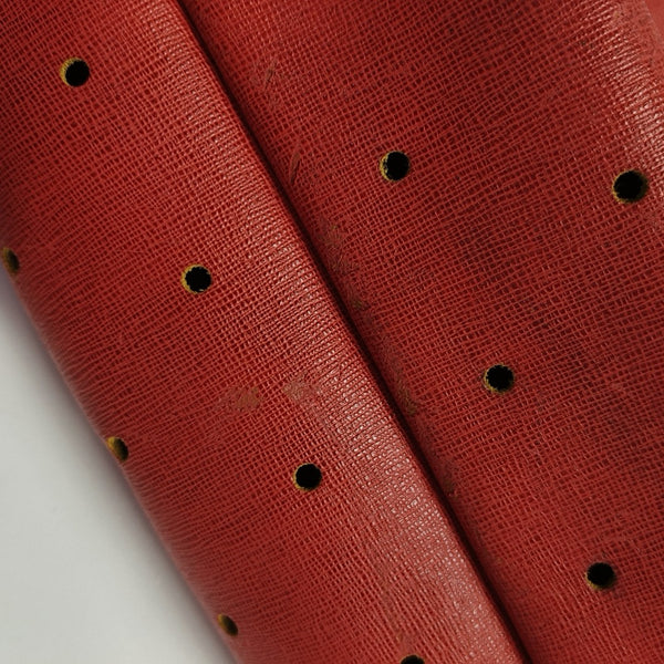 Calfskin Tote Bag Orange