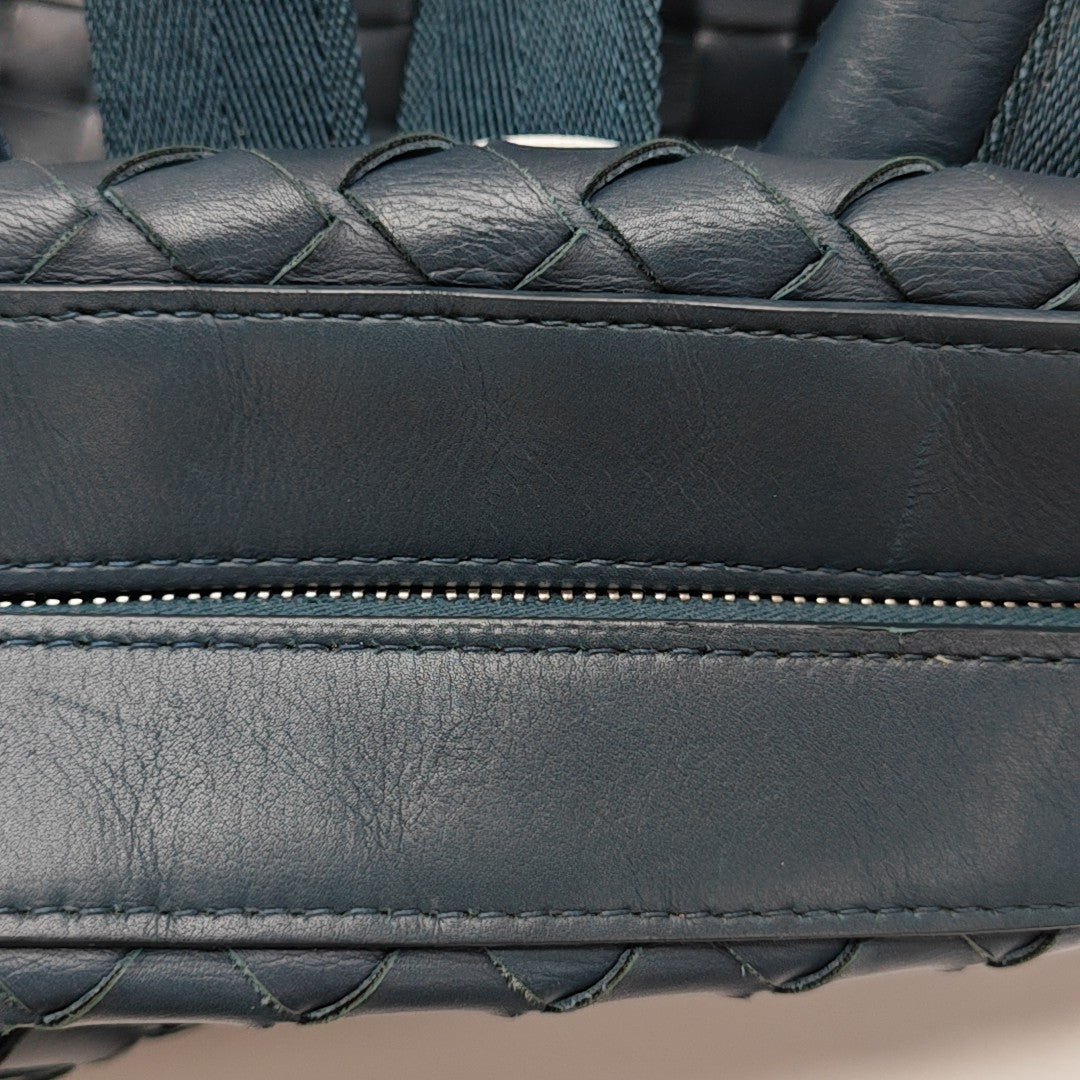 Calfskin Backpack Blue