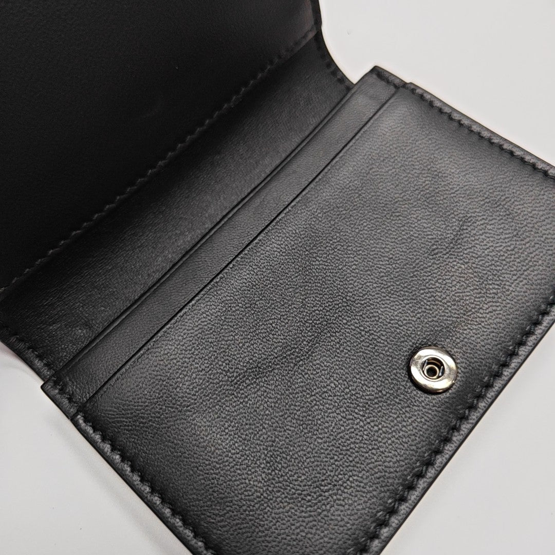 Calfskin Wallet Black