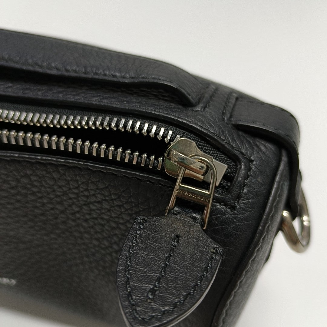 The Barrel Calfskin Black