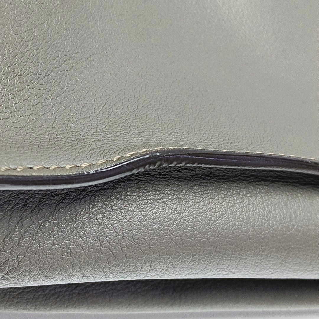 Authenticated pre-owned  Peekaboo Calfskin Gray - Shoulder Bag at Looply