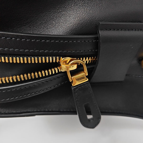 Esplanade Saffiano Calfskin Black