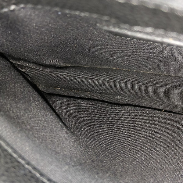 Saddle Medium Oblique Canvas Black