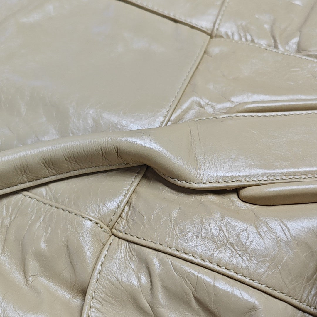 Arco Large Calfskin Beige