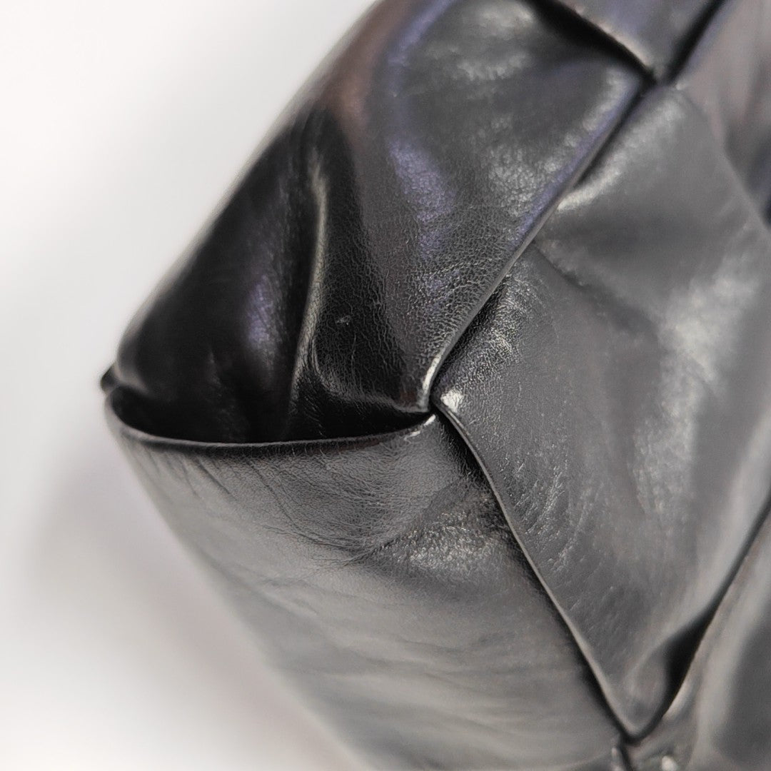 Calfskin Shoulder Bag Black