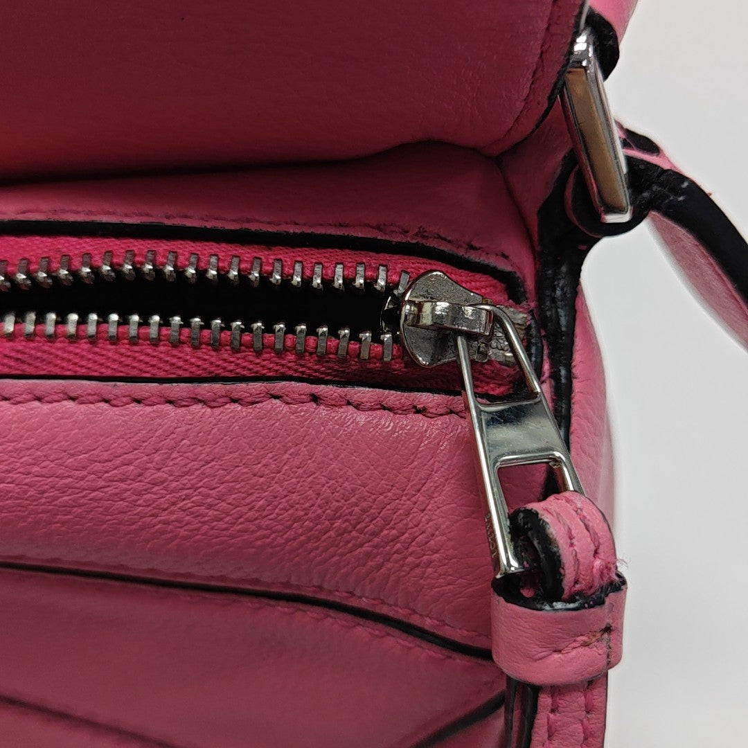 Puzzle Mini Calfskin Pink