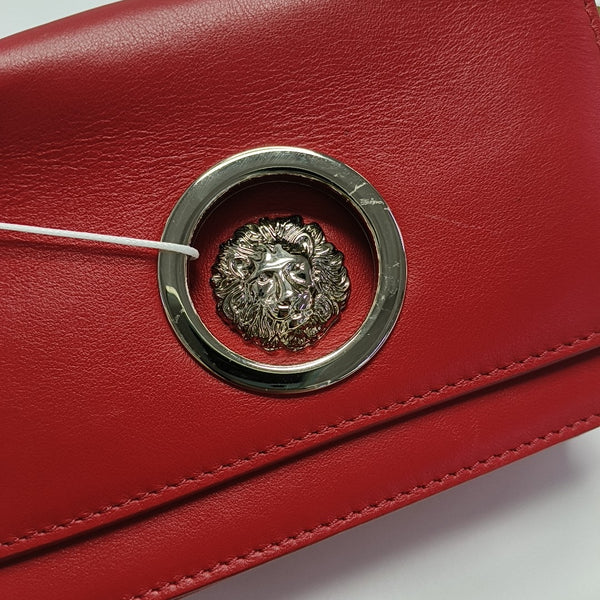 Calfskin Shoulder Bag Mini Red