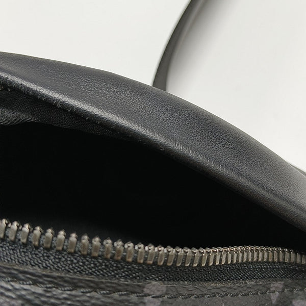 DISCOVERY PM Monogram Coated Canvas Black