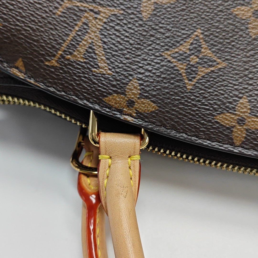 PALAIS PM Monogram Coated Canvas Brown