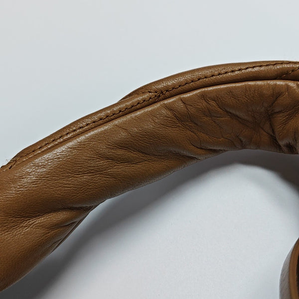 Wander Matelassé Small Quilted Lambskin Brown