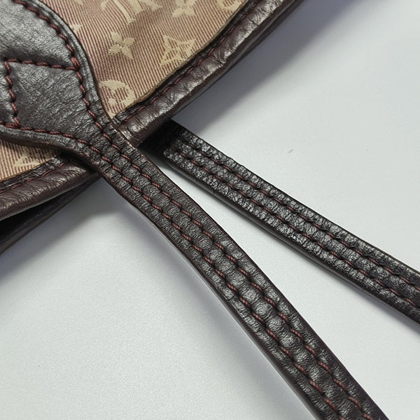NEVERFULL MM Monogram Canvas Beige