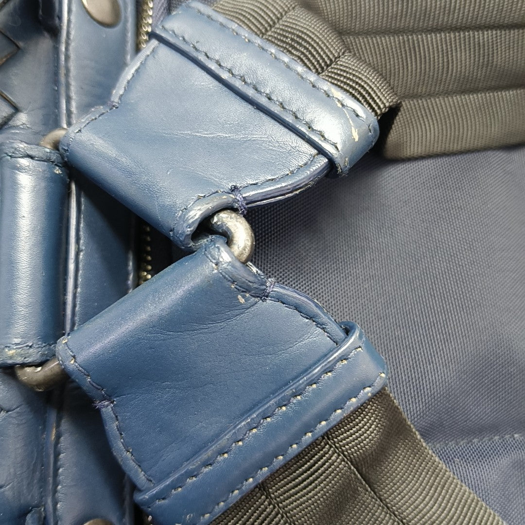 Canvas Backpack Blue