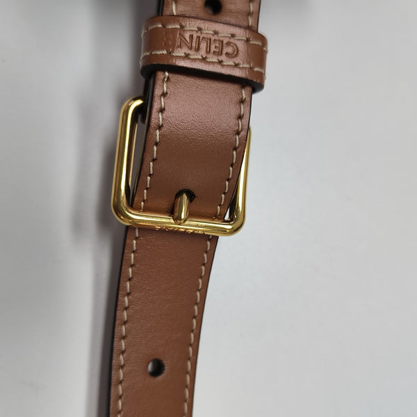TRIOMPHE CANVAS Small Coated Canvas Brown