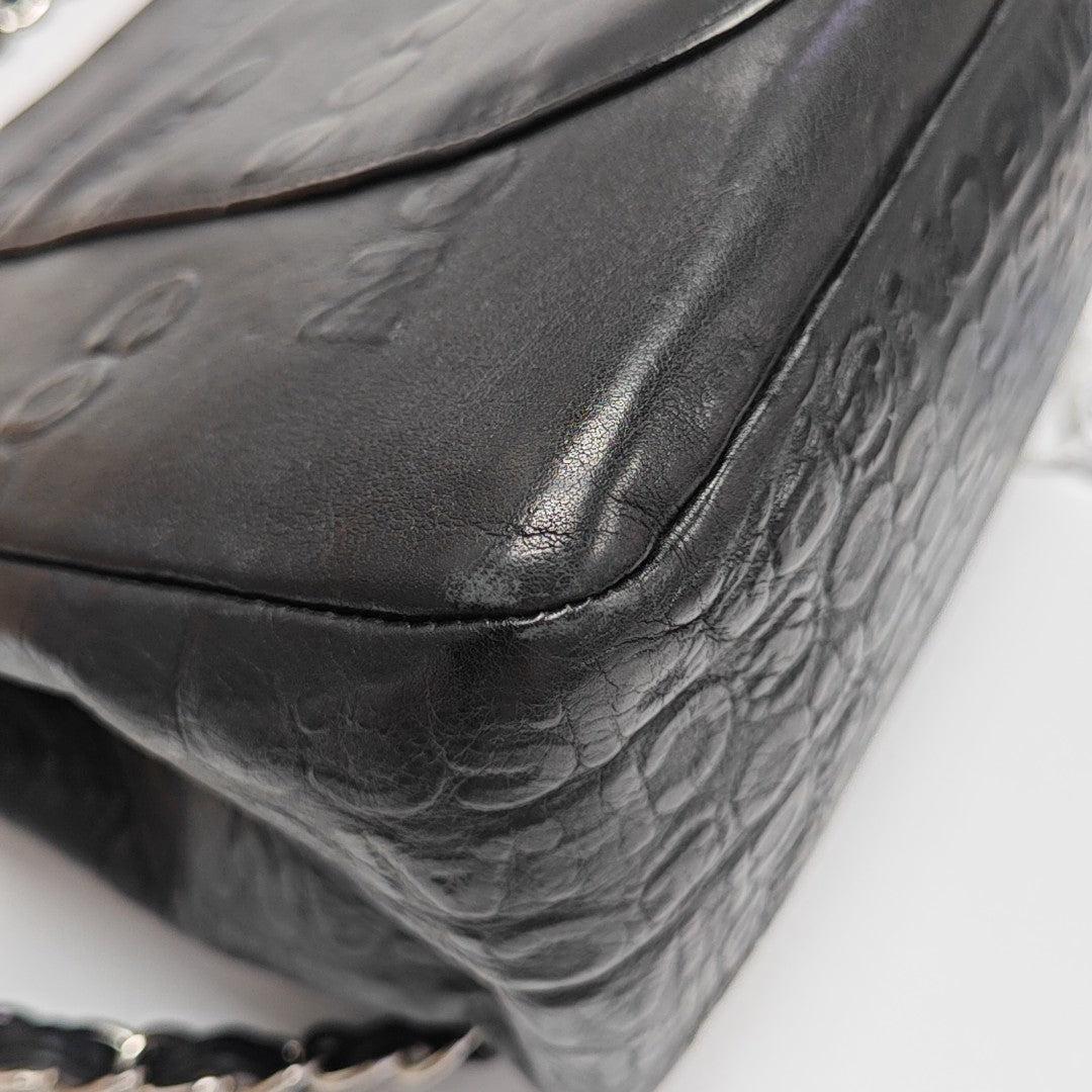 2.55 Calfskin Black