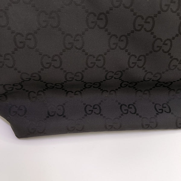 Monogram Canvas Shoulder Bag Black