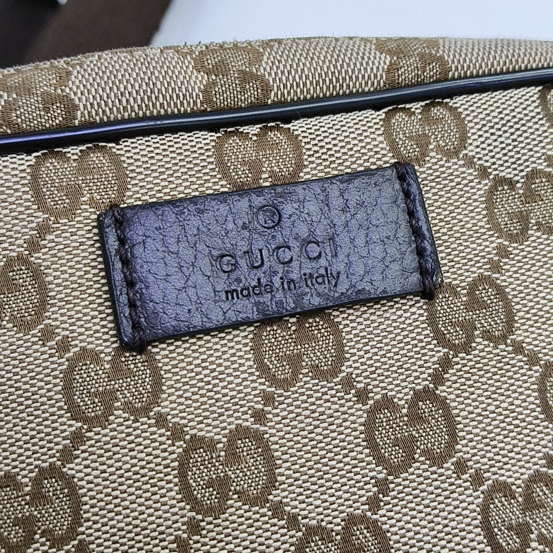GG Supreme Monogram Canvas Brown