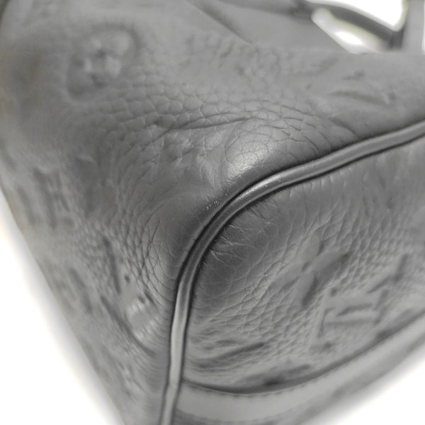KEEPALL 35 Monogram Calfskin Black