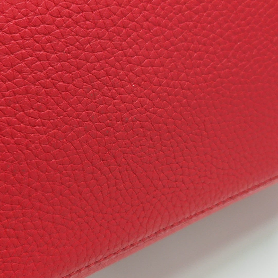 CAPUCINES MM Calfskin Red
