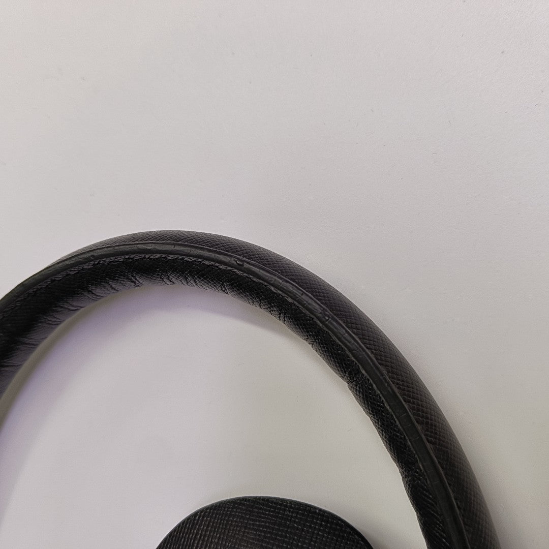 Nylon Top Handle Bag Black