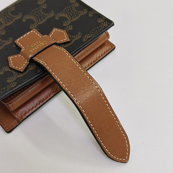 Coated Canvas Wallet Small Multicolor