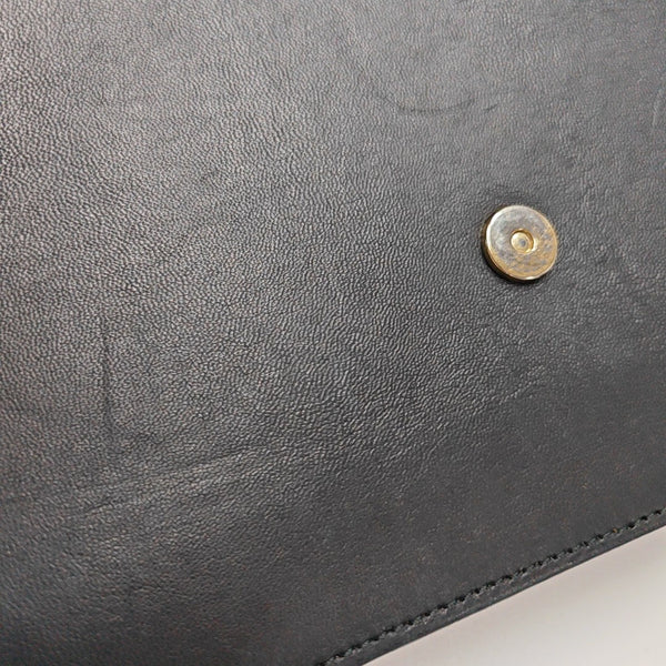Calfskin Shoulder Bag Black