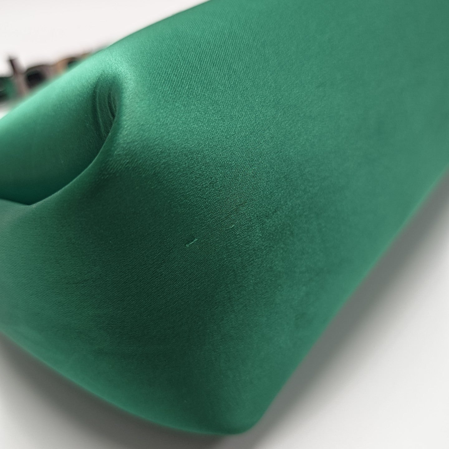 Fabric Top Handle Bag Green