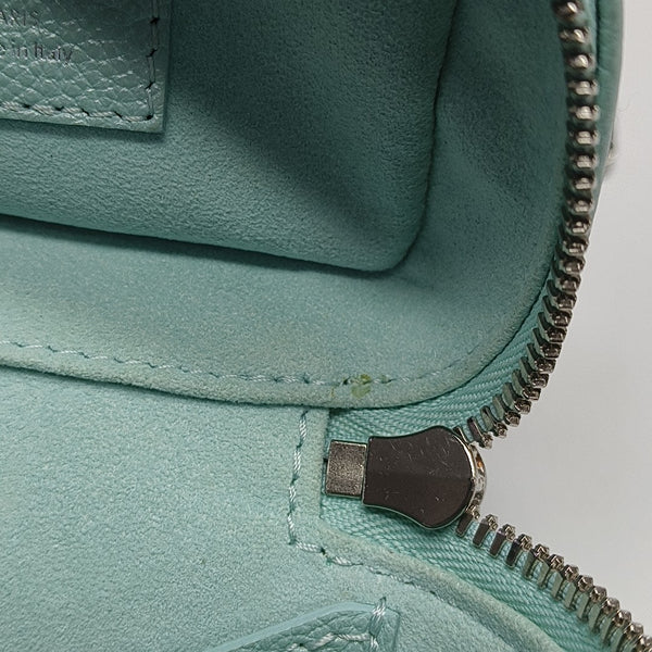 NICE Monogram Calfskin Blue