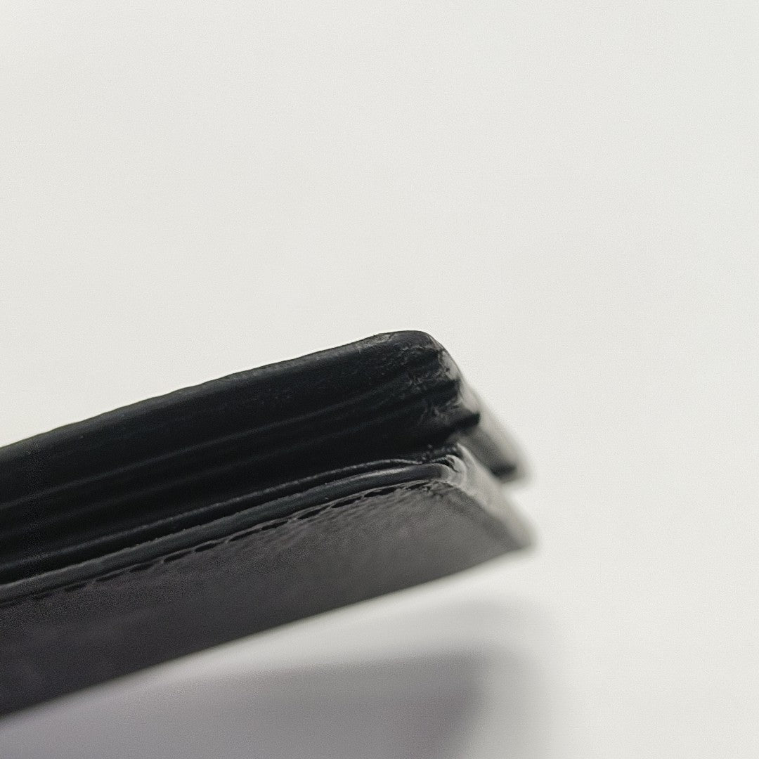 SLENDER Monogram Coated Canvas Black Wallet