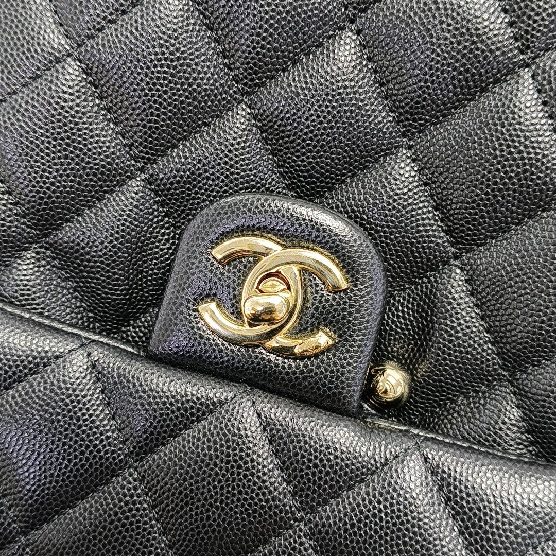 URBAN SPIRIT Quilted Grained Calfskin Black