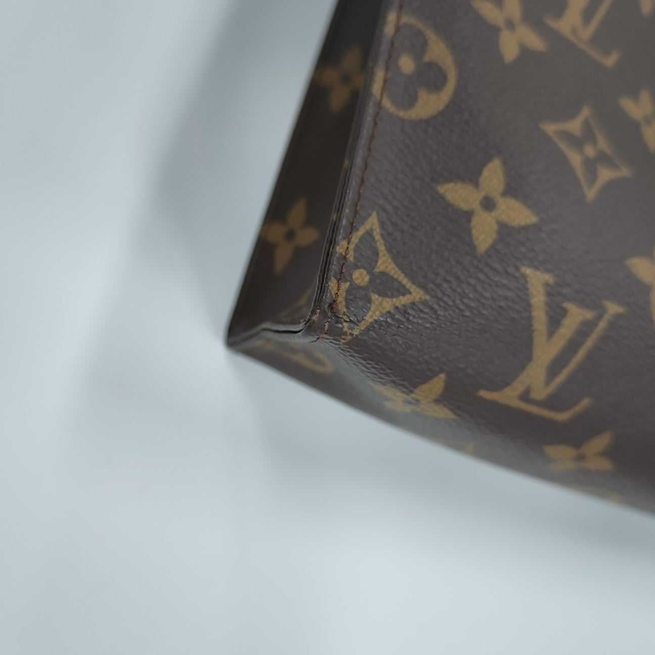 TOILET POCKET 26 Monogram Coated Canvas Brown