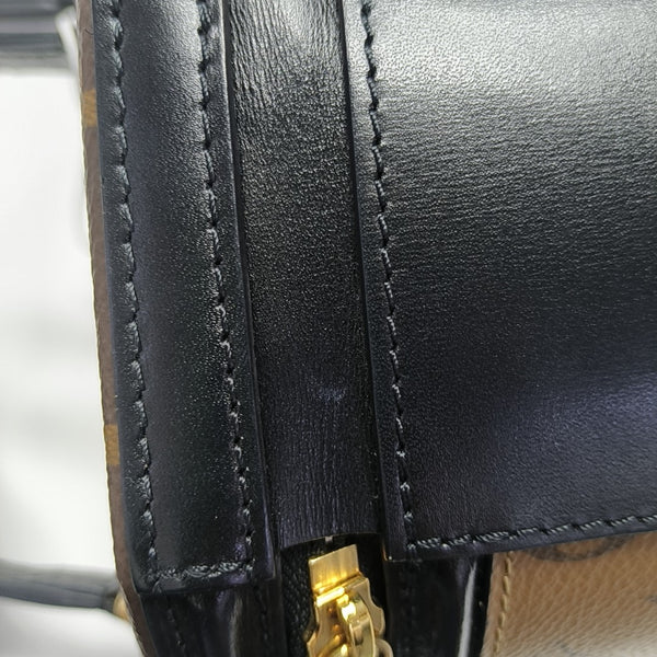 CANNES PM Monogram Coated Canvas Brown