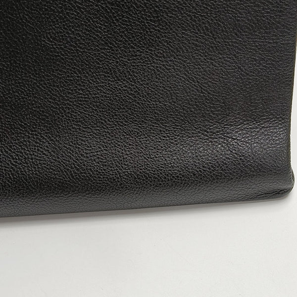 Shopping Bag Calfskin Black