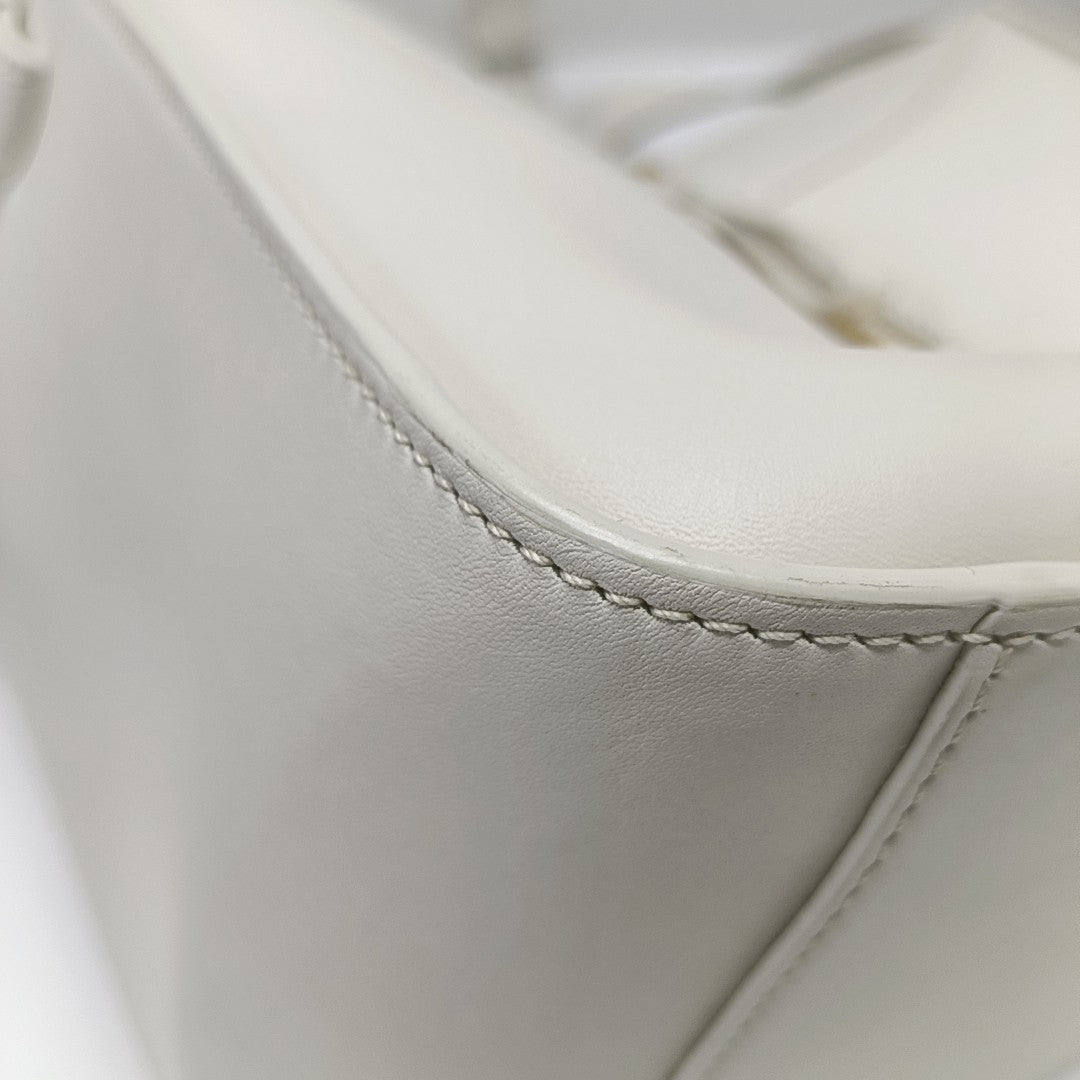 Hammock Small Calfskin White