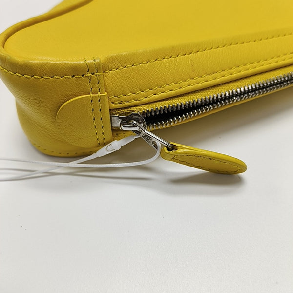 Triangle Calfskin Yellow