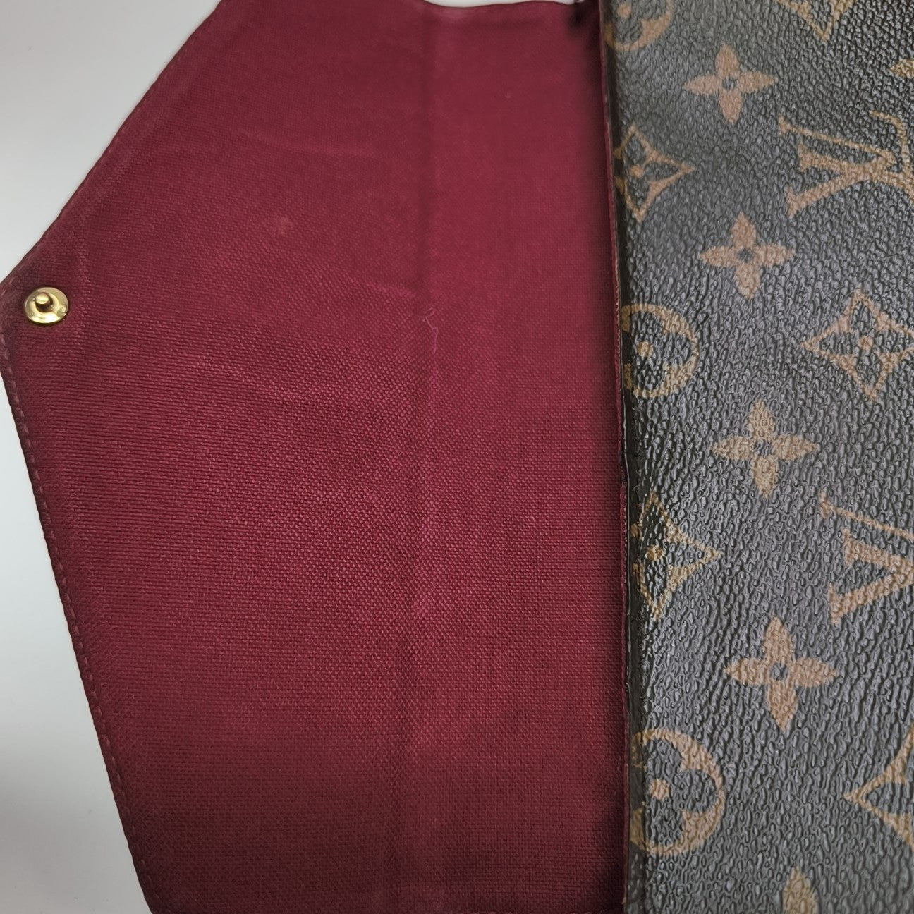 FÉLICIE Monogram Coated Canvas Brown
