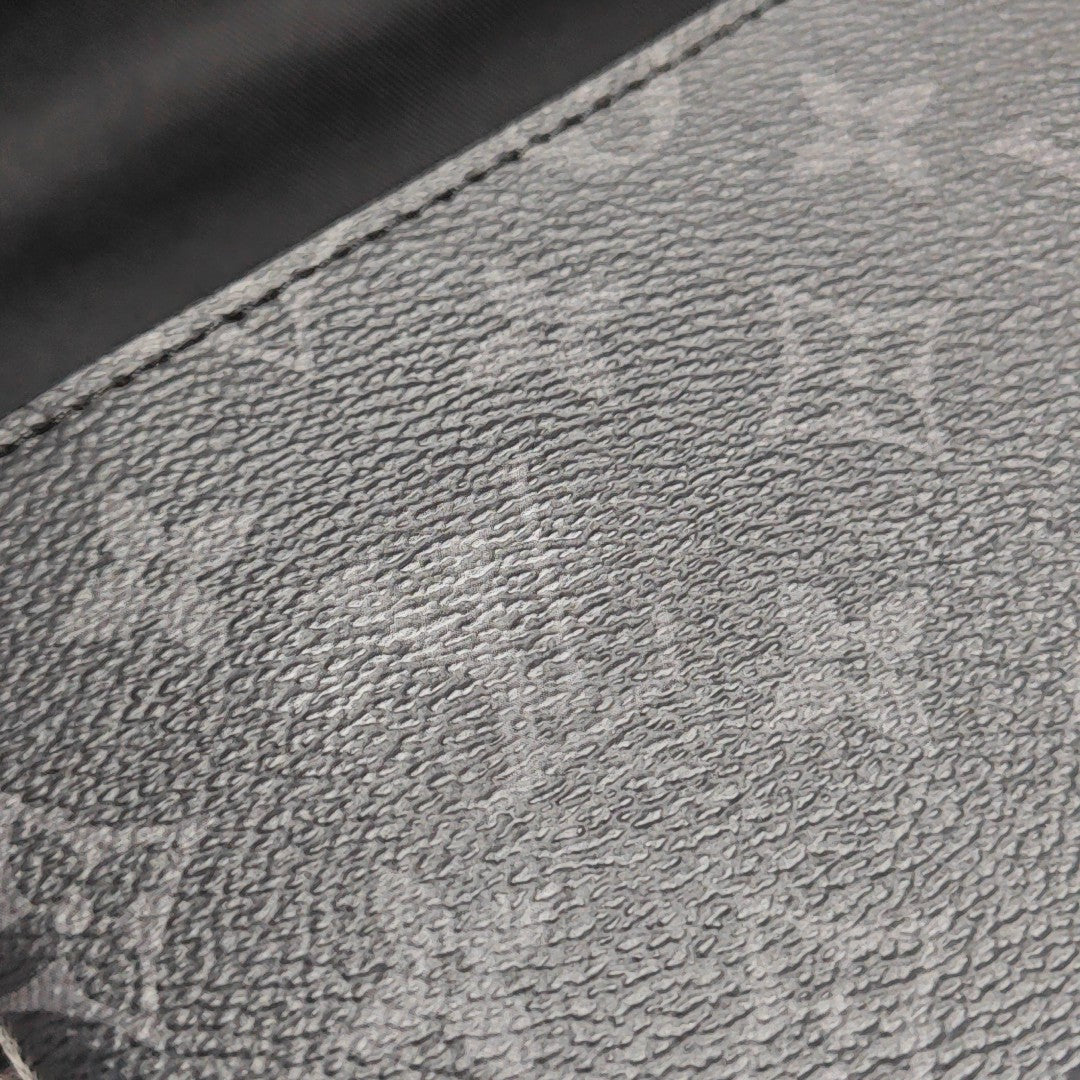 STEAMER Mini Monogram Coated Canvas Black