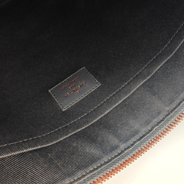 APOLLO GM Monogram Coated Canvas Blue